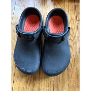 Crocs Professional Bistro Pro Black LiteRide Clog Men’s Size 9